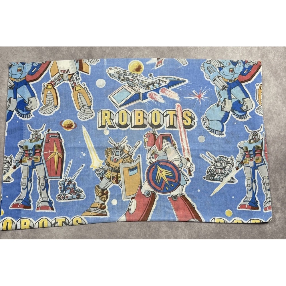 VTG‎ Robots Cartoon Anime Pillowcase Home Bedroom Decor